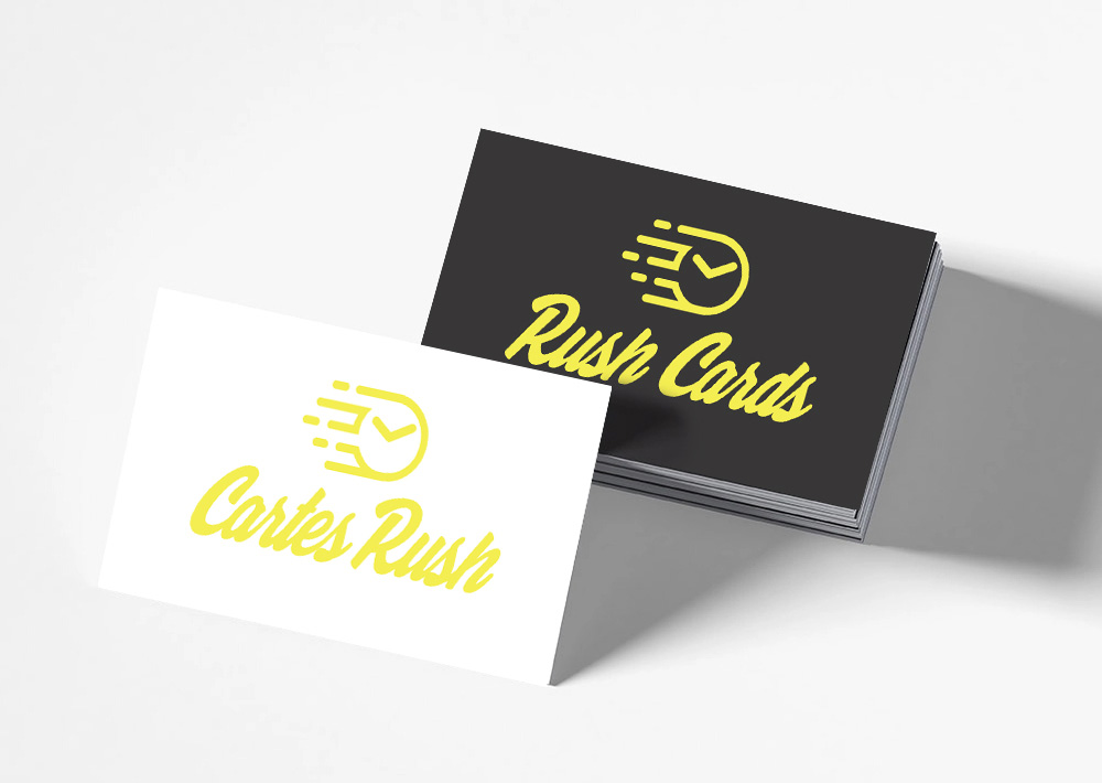 rush business cards